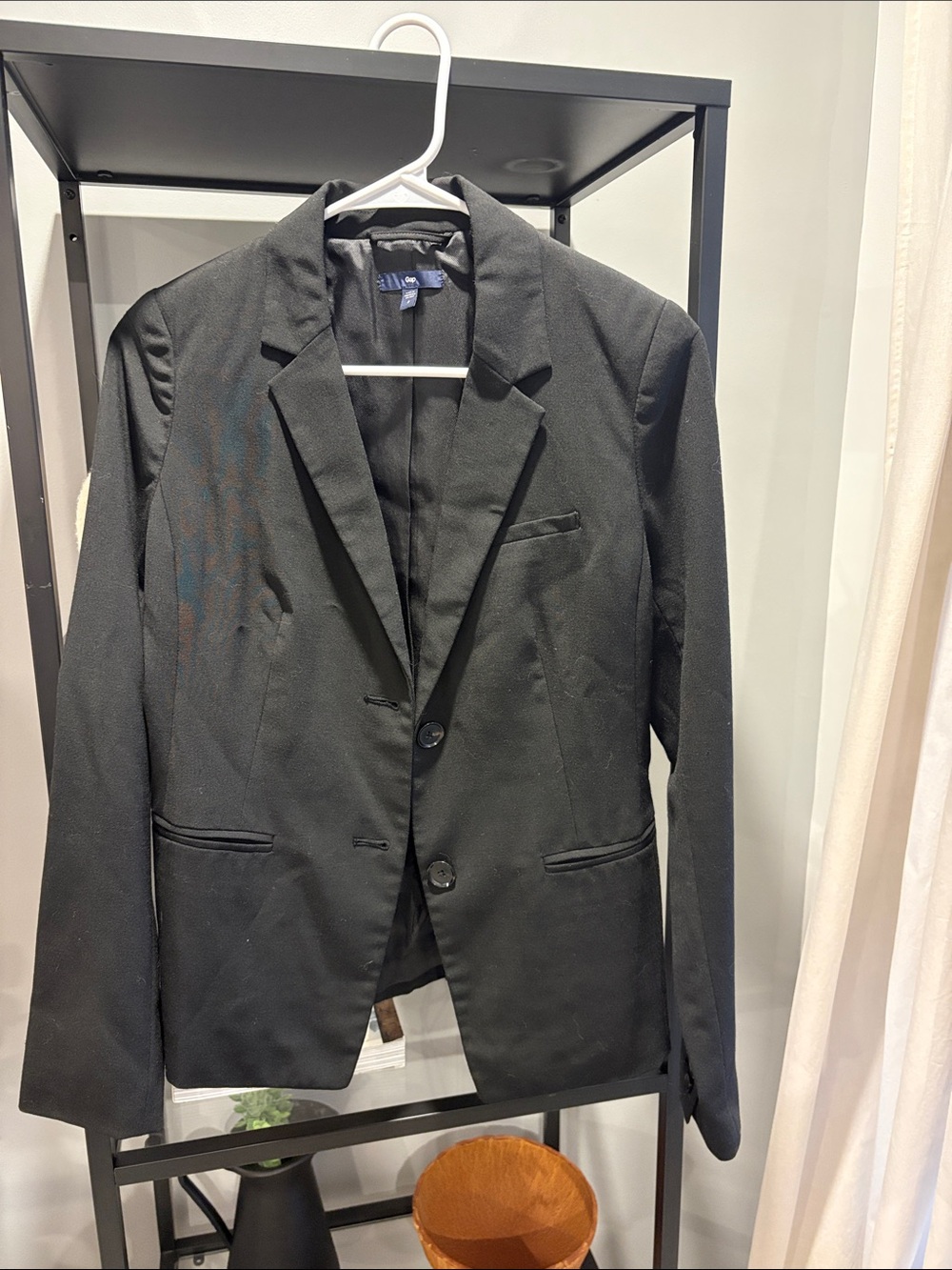 229 GAP woman’s Black Two-Button Blazer